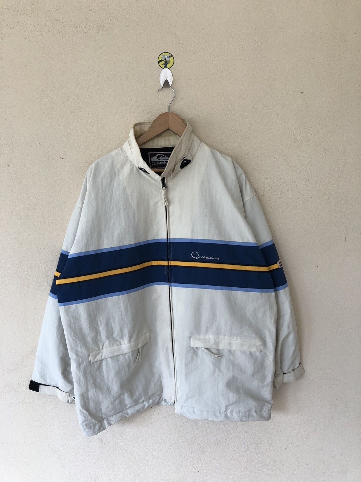 Quiksilver Quiksilver White Ski Casual Jacket Size US L / EU 52-54 / 3 - 1 Thumbnail