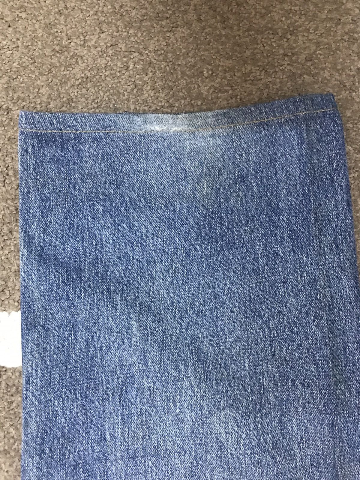 Lee × Vintage Vintage Lee Rider 1505 Dirty Selvedge Jeans Size US 31 - 17 Thumbnail