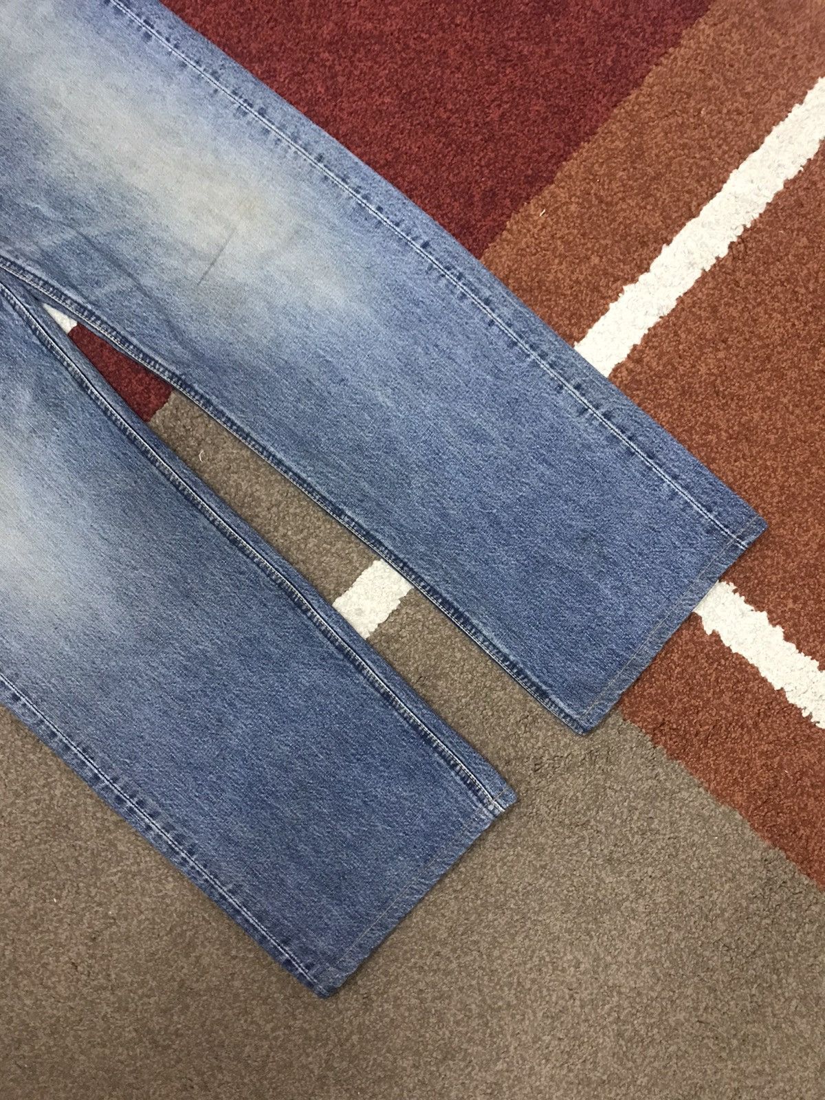 Lee × Vintage Vintage Lee Rider 1505 Dirty Selvedge Jeans Size US 31 - 5 Thumbnail