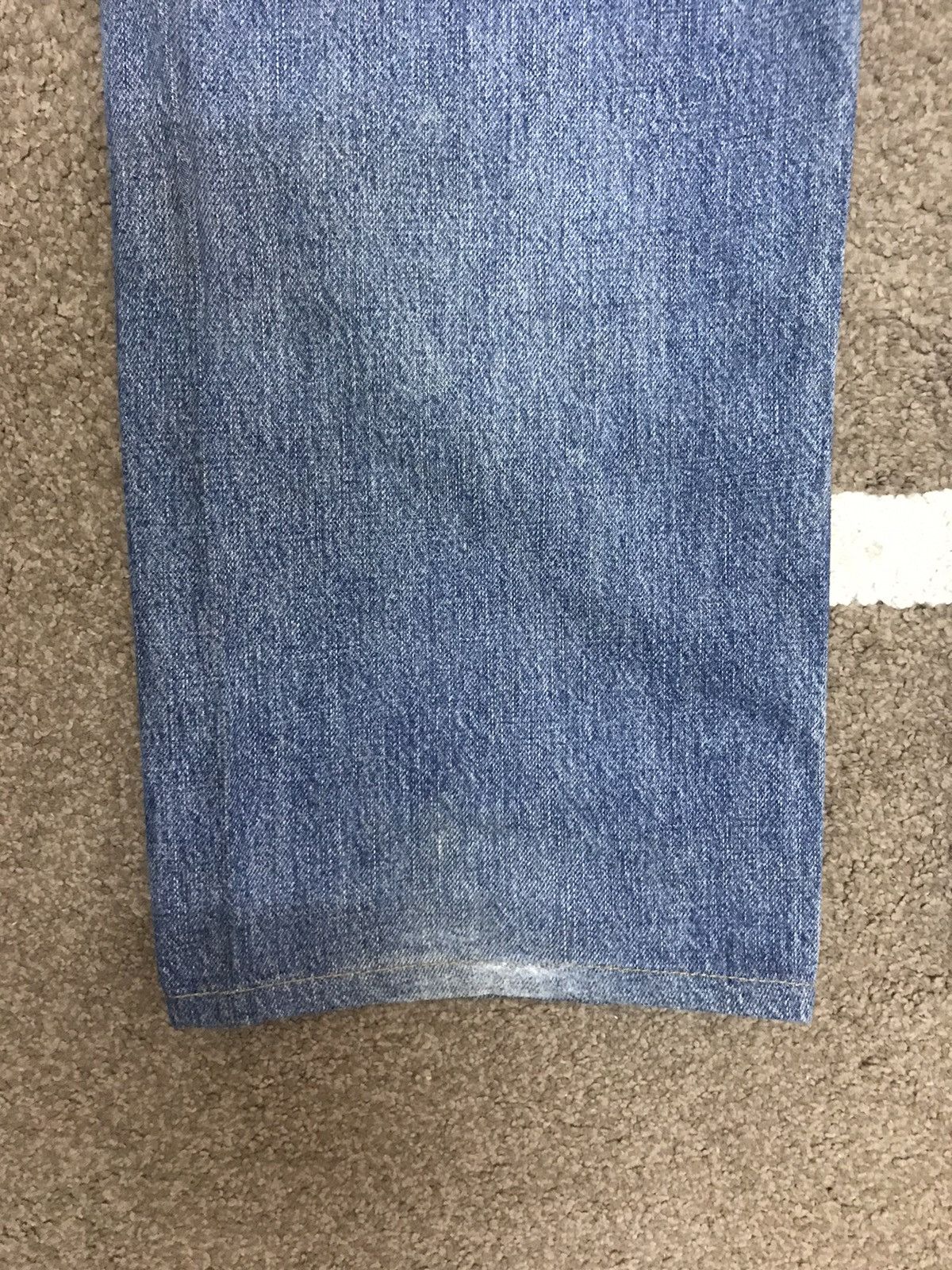 Lee × Vintage Vintage Lee Rider 1505 Dirty Selvedge Jeans Size US 31 - 14 Thumbnail