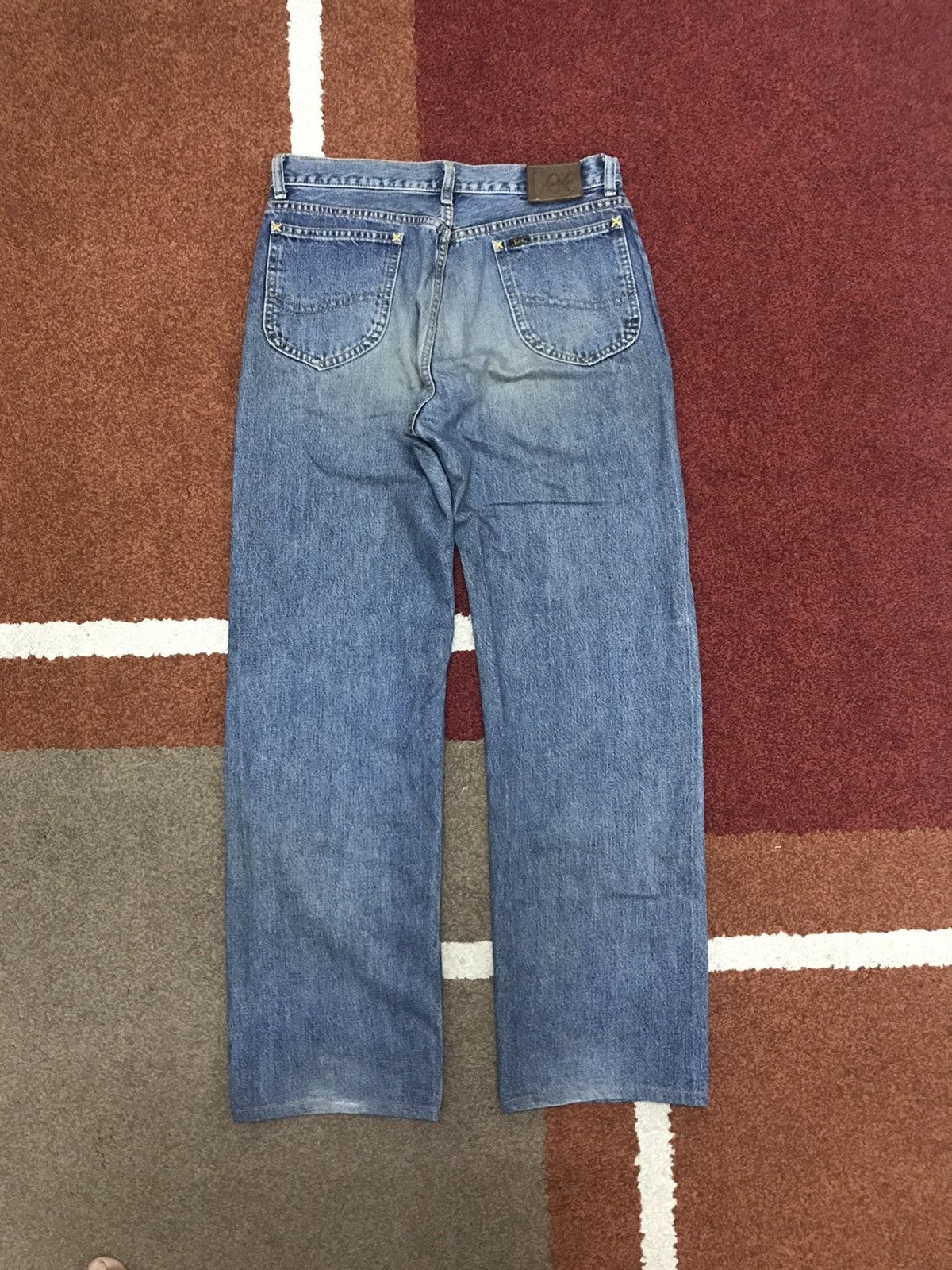 Lee × Vintage Vintage Lee Rider 1505 Dirty Selvedge Jeans Size US 31 - 11 Thumbnail