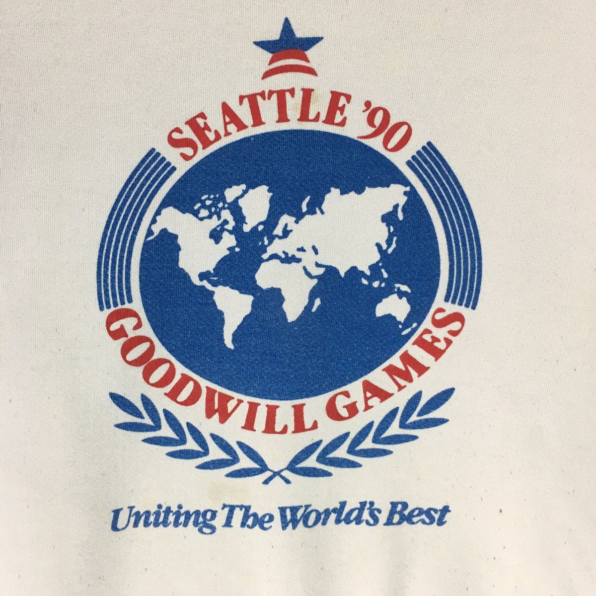 Jerzees × Vintage Vintage Seattle 90s Goodwill Games Sweatshirt Size US M / EU 48-50 / 2 - 3 Thumbnail