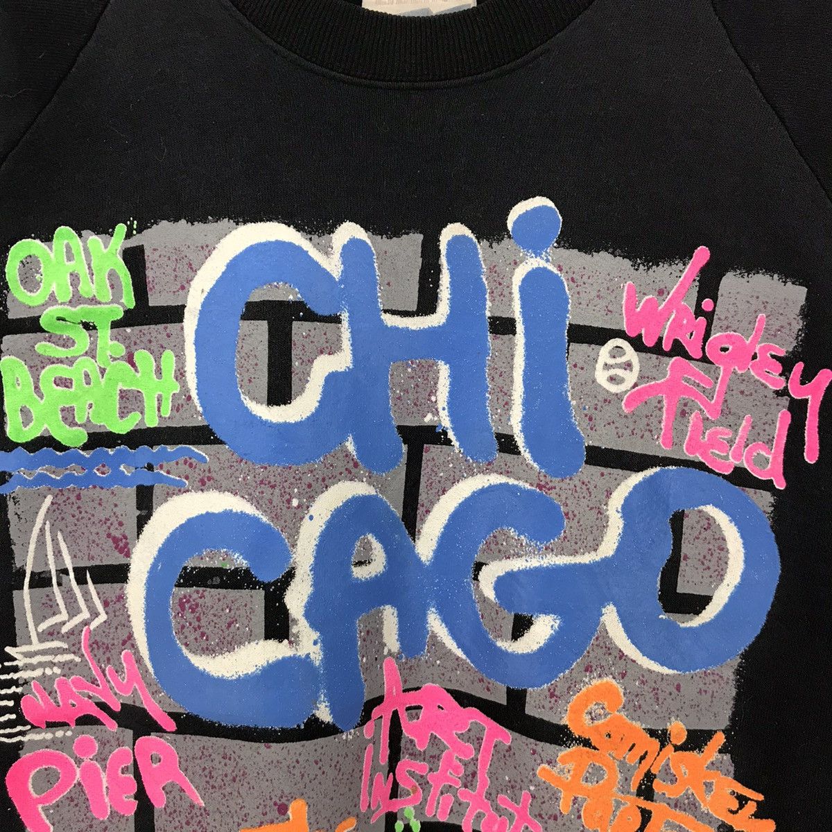 Vintage Vintage Chicago Sweatshirt Crewneck Pullover Jumper Size US L / EU 52-54 / 3 - 4 Thumbnail