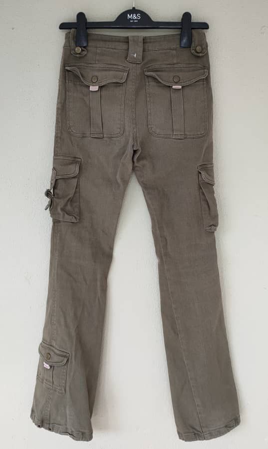 Japanese Brand 8 Collection Tactical Cargo Pant Size 27" / US 4 / IT 40 - 4 Thumbnail
