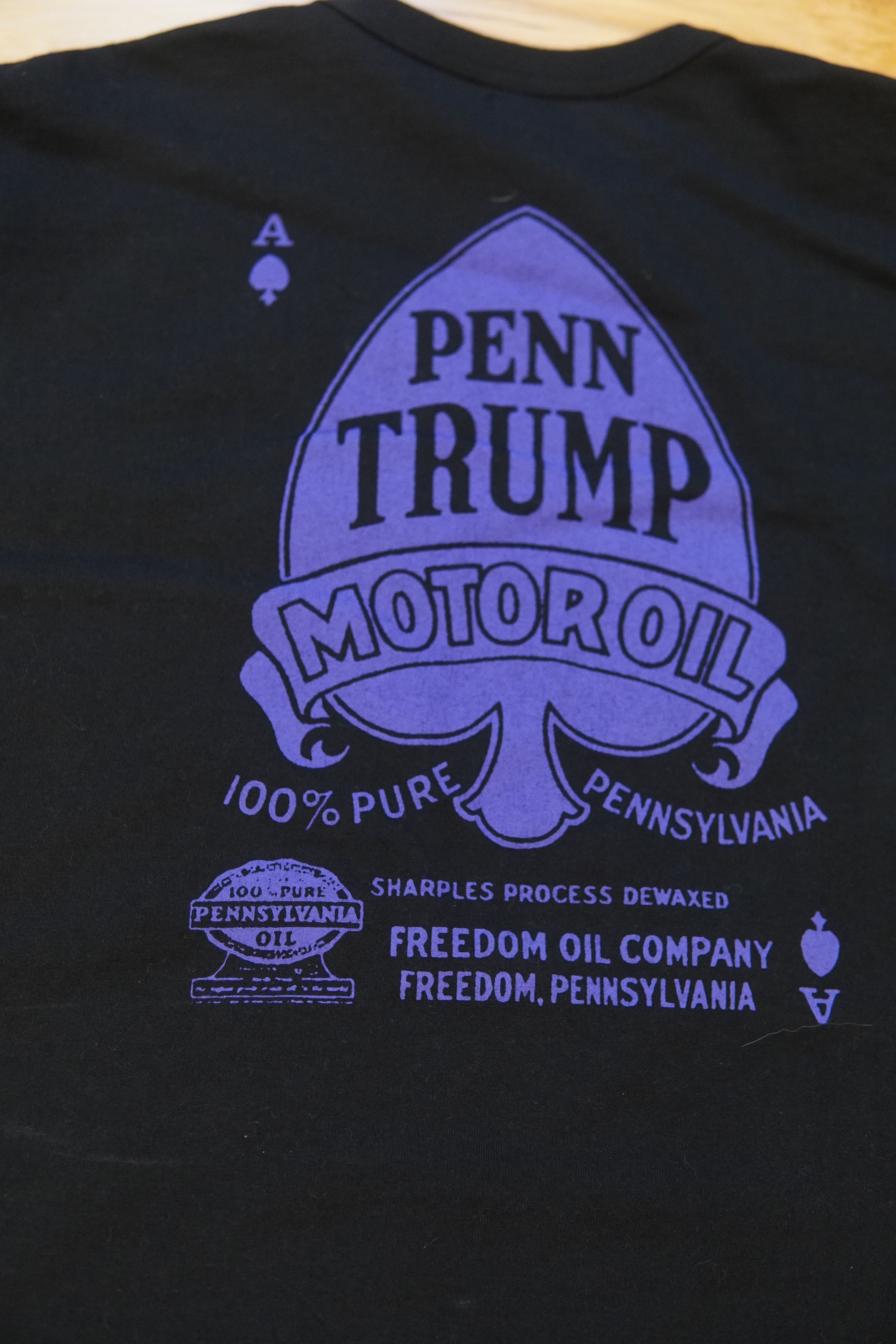 The Real McCoy's THE REAL MCCOY’s Penn. Trump Motor Oil T Shirt Size US M / EU 48-50 / 2 - 4 Thumbnail