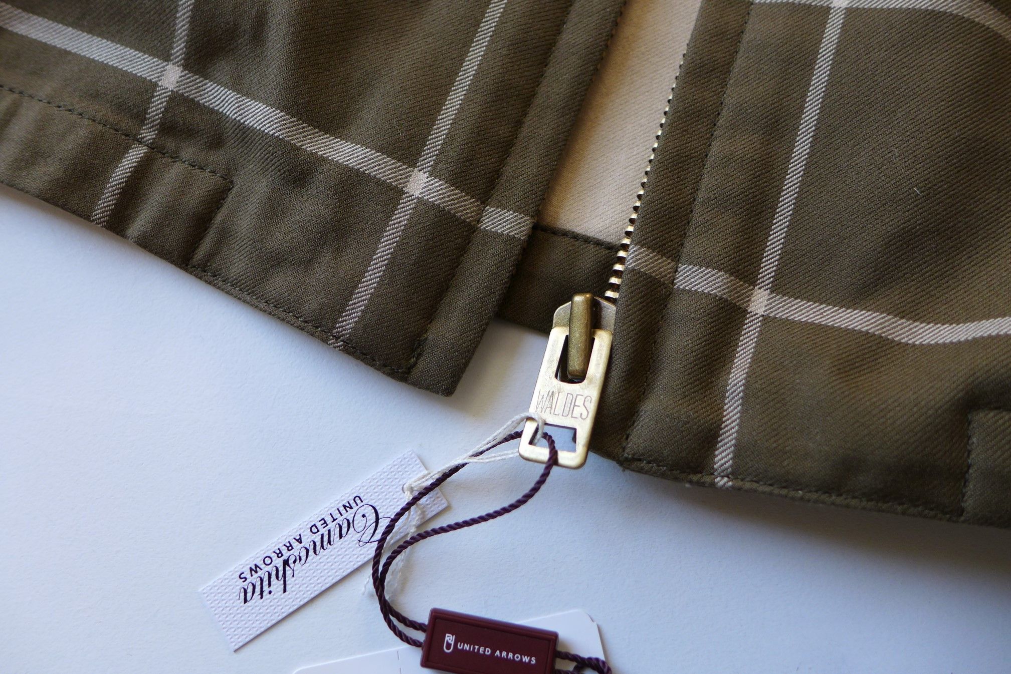 Camoshita Camoshita Jacket - Green & White Check Cotton Size US XL / EU 56 / 4 - 10 Thumbnail