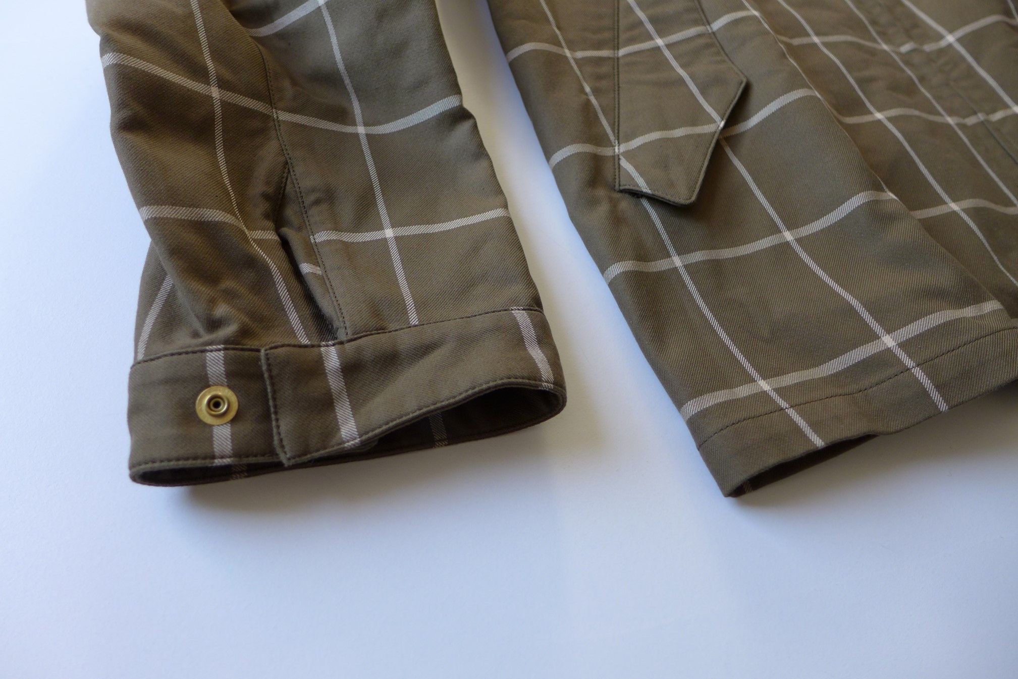 Camoshita Camoshita Jacket - Green & White Check Cotton Size US XL / EU 56 / 4 - 7 Thumbnail