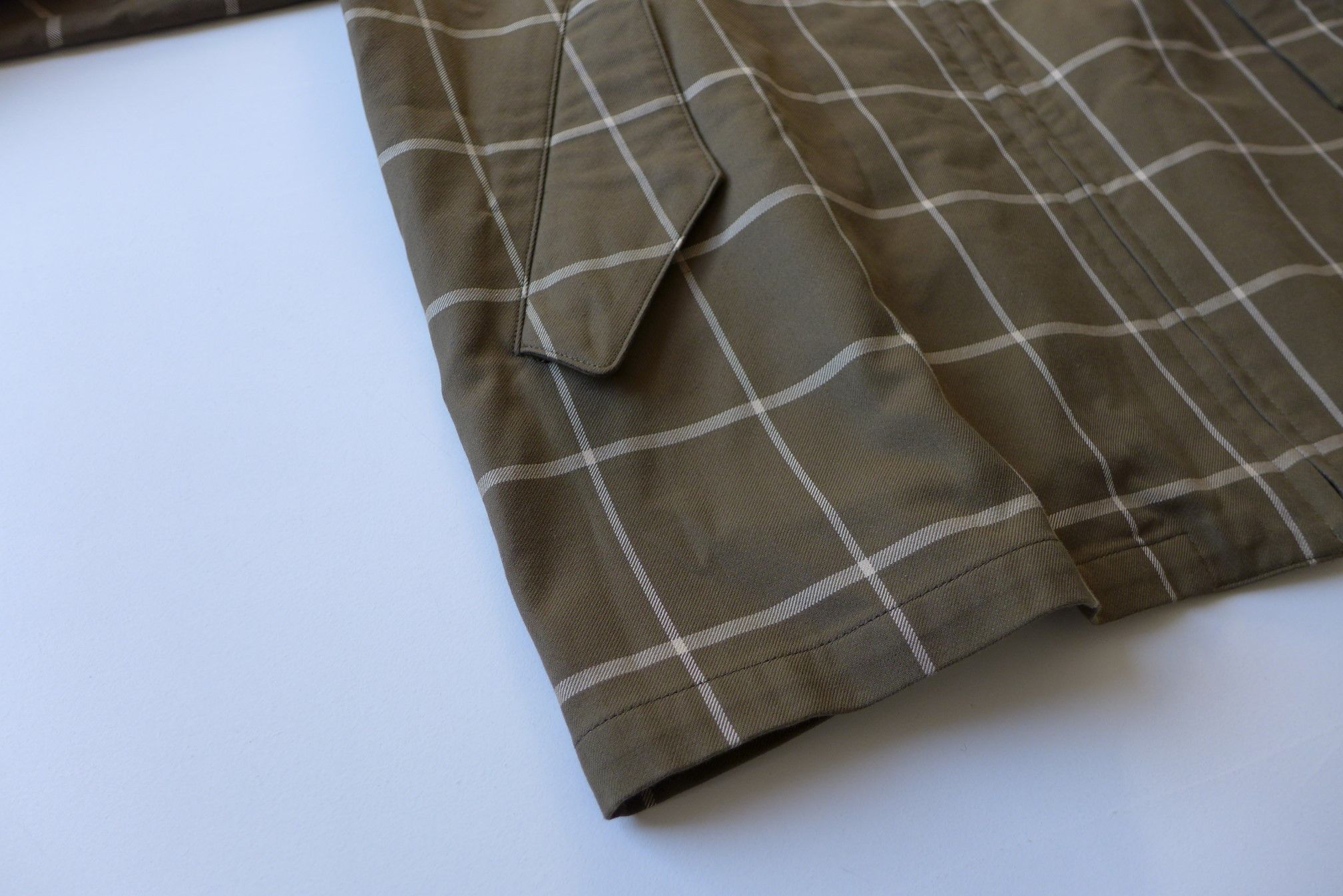 Camoshita Camoshita Jacket - Green & White Check Cotton Size US XL / EU 56 / 4 - 6 Thumbnail