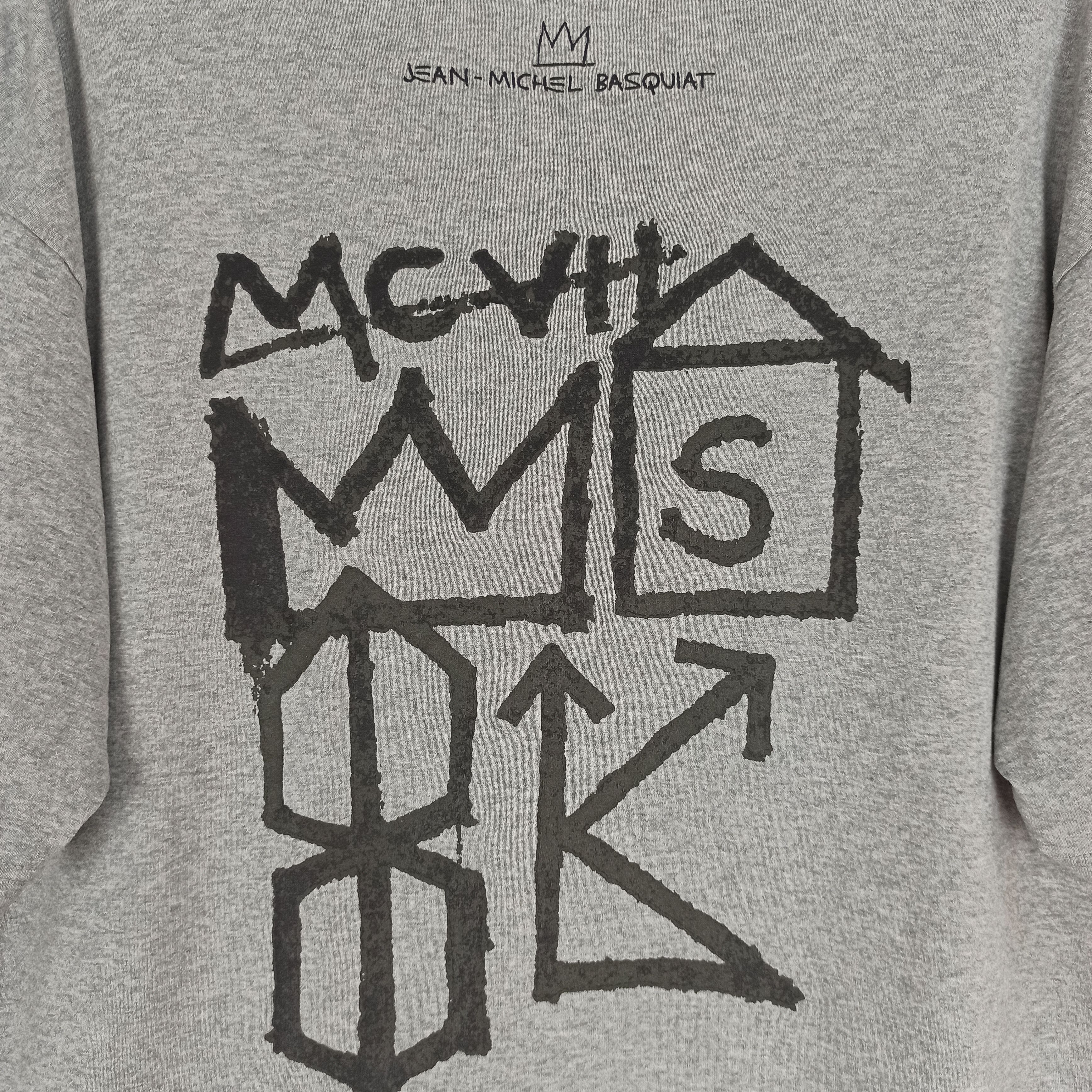 Jean-Michel Basquiat Rare🔥 Jean Michel Basquiat T-shirt Art Design Size US XL / EU 56 / 4 - 5 Thumbnail