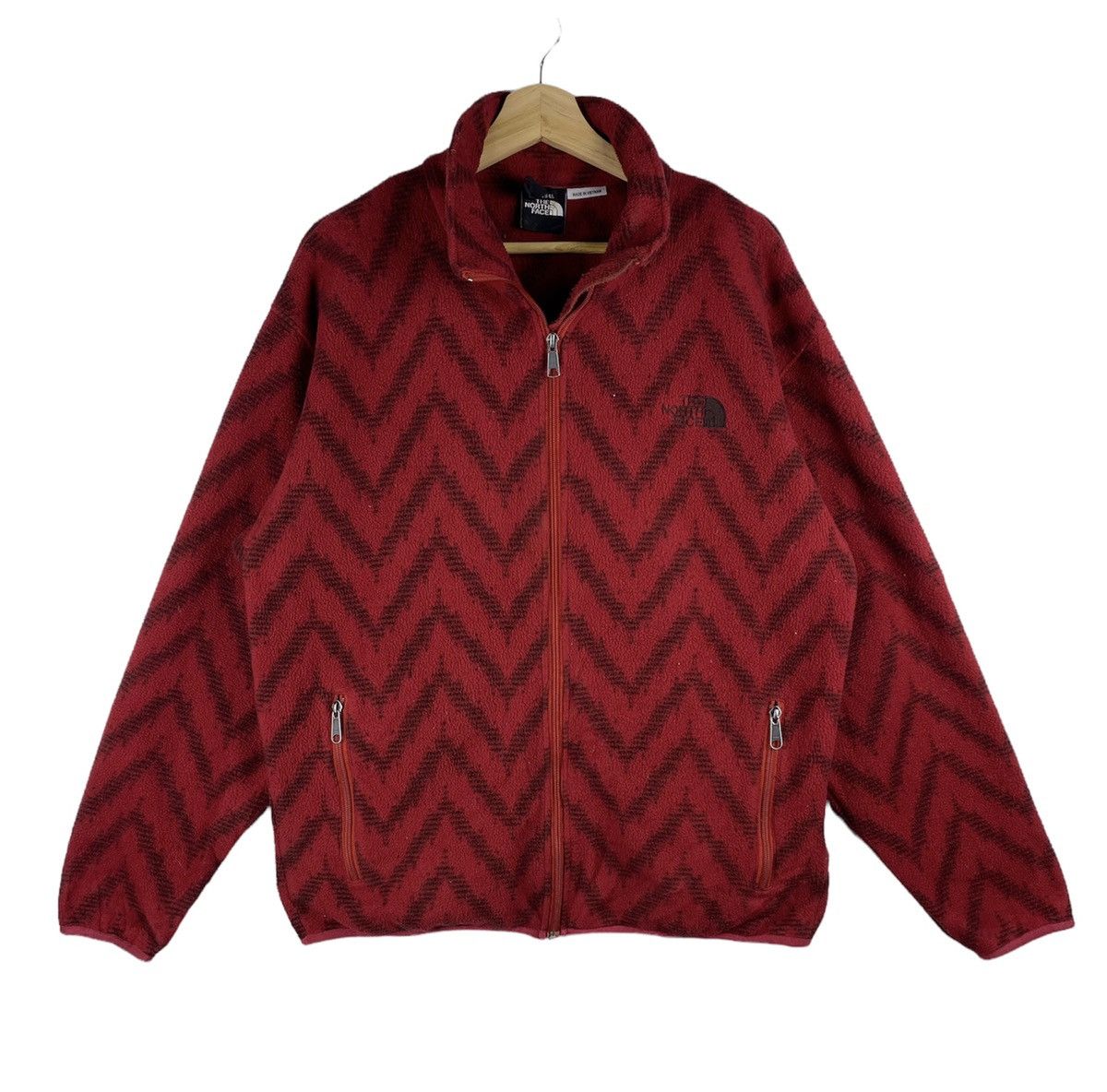 The North Face Vintage The North Face TNF Fleece Sweater Zip Up Jacket Size US L / EU 52-54 / 3 - 1 Thumbnail