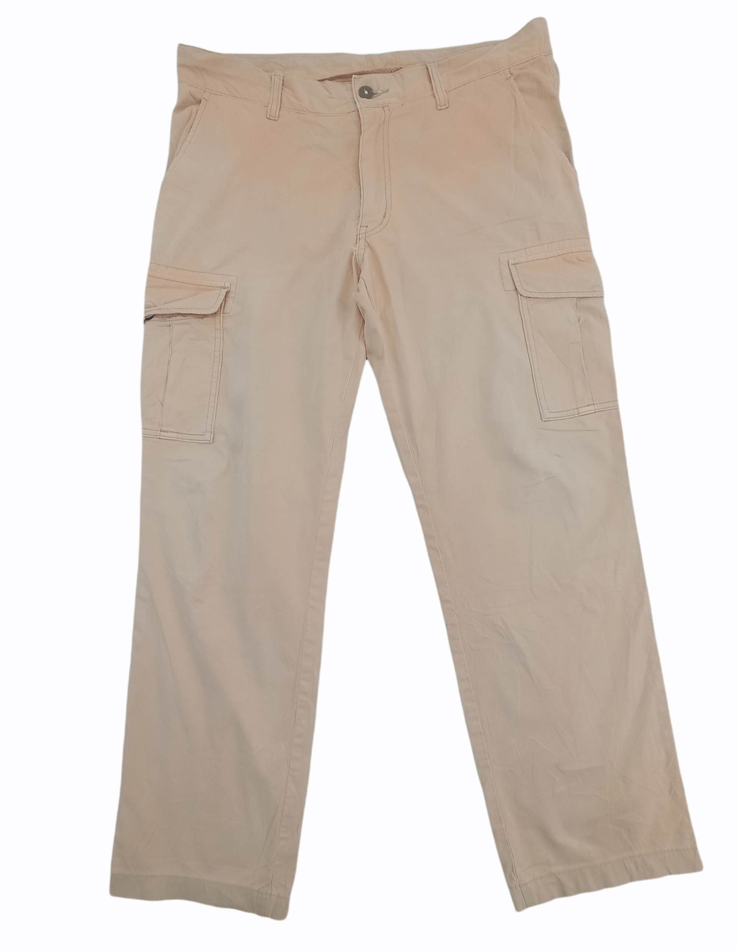 image of Uniqlo Sun Faded Cargo Pants in Light Peach, Men's (Size 34)