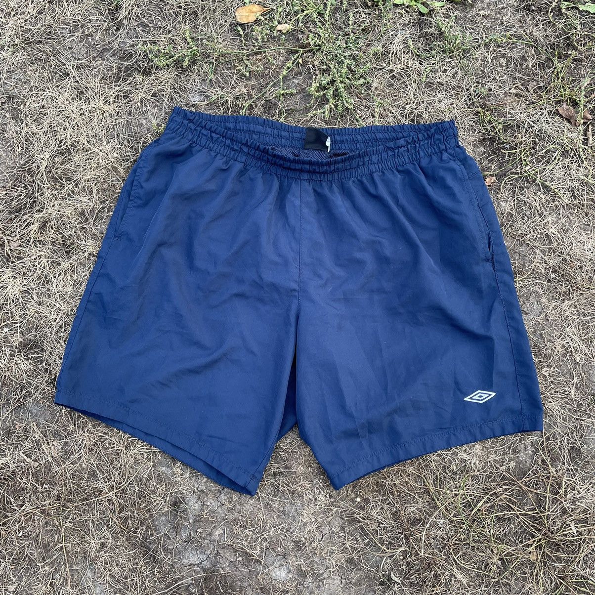 Umbro Vintage Y2K Drill Umbro Logo Shorts Streetwear 90s Size US 36 / EU 52 - 1 Thumbnail