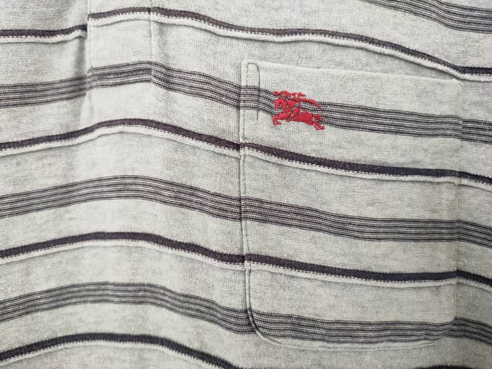 Burberry Vintage Burberry Stripes Polo T Size US M / EU 48-50 / 2 - 4 Thumbnail