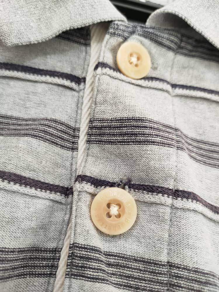 Burberry Vintage Burberry Stripes Polo T Size US M / EU 48-50 / 2 - 2 Thumbnail