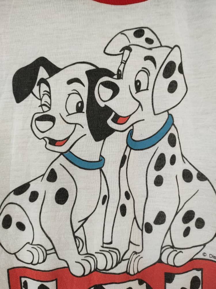 Disney 80s Vintage Single Stitch 101 Dalmatians Size M / US 6-8 / IT 42-44 - 5 Thumbnail