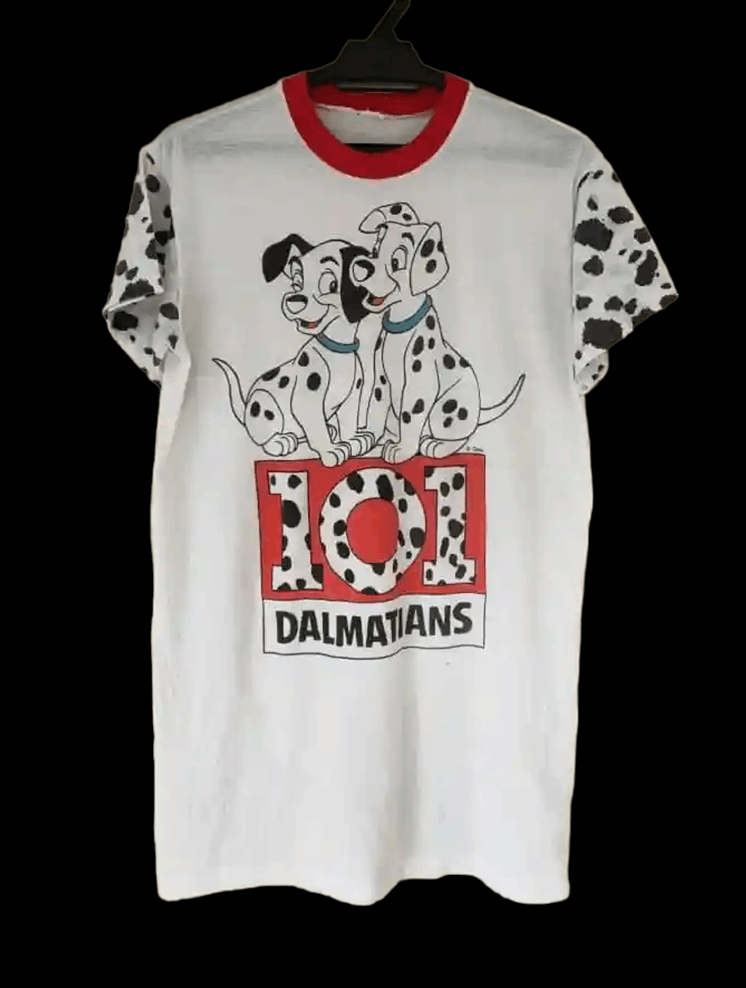 Disney 80s Vintage Single Stitch 101 Dalmatians Size M / US 6-8 / IT 42-44 - 1 Thumbnail