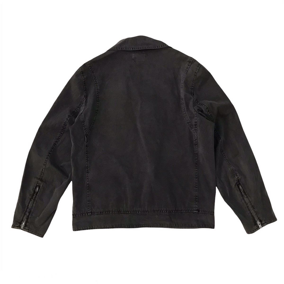 Japanese Brand Corisco Double Collar Biker Like Jacket Size US M / EU 48-50 / 2 - 2 Thumbnail