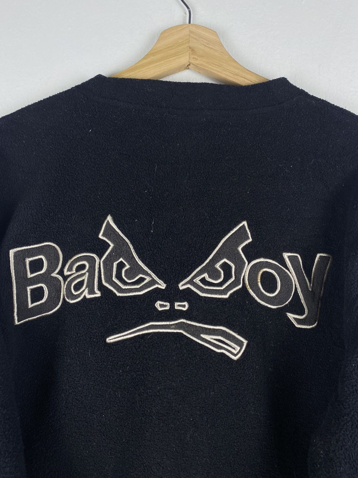 Japanese Brand SHOOT 🔥 Vintage Bad Boy California U.S.A Fleece Sweatshirt Size US L / EU 52-54 / 3 - 3 Thumbnail