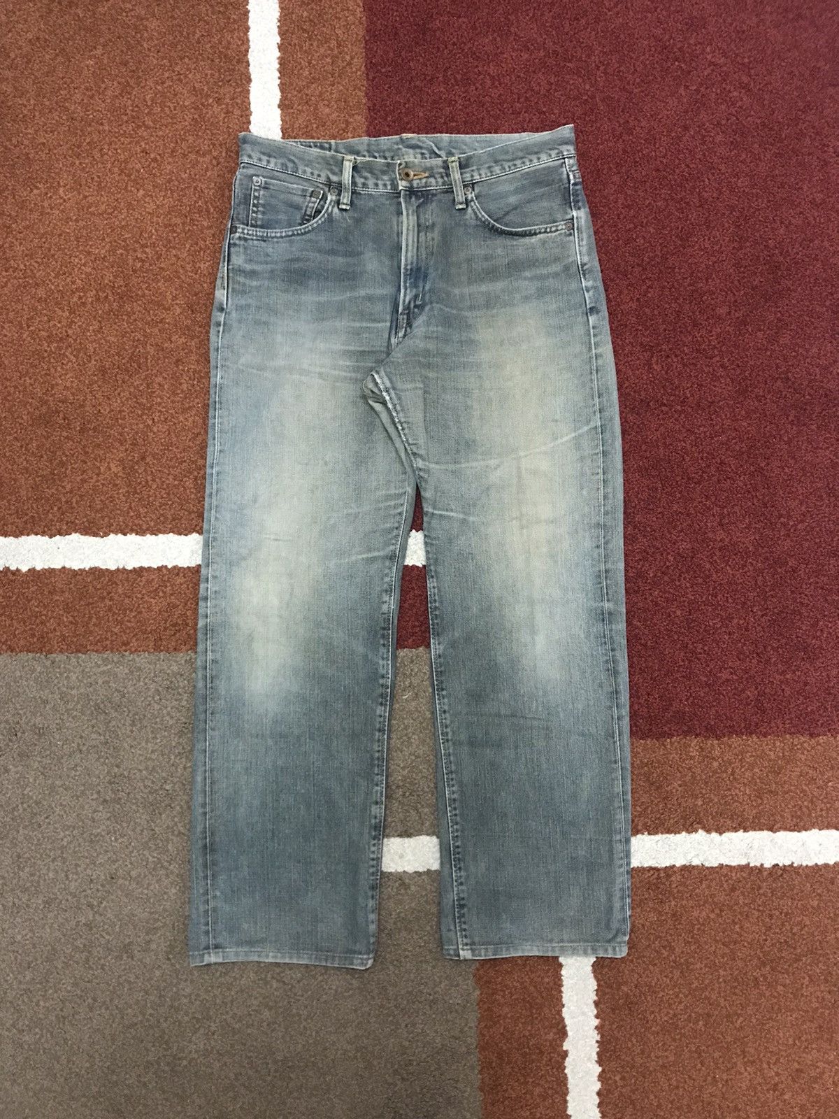 image of Edwin 505Z Old School Selvedge Jeans in Faded Denim, Men's (Size 33)