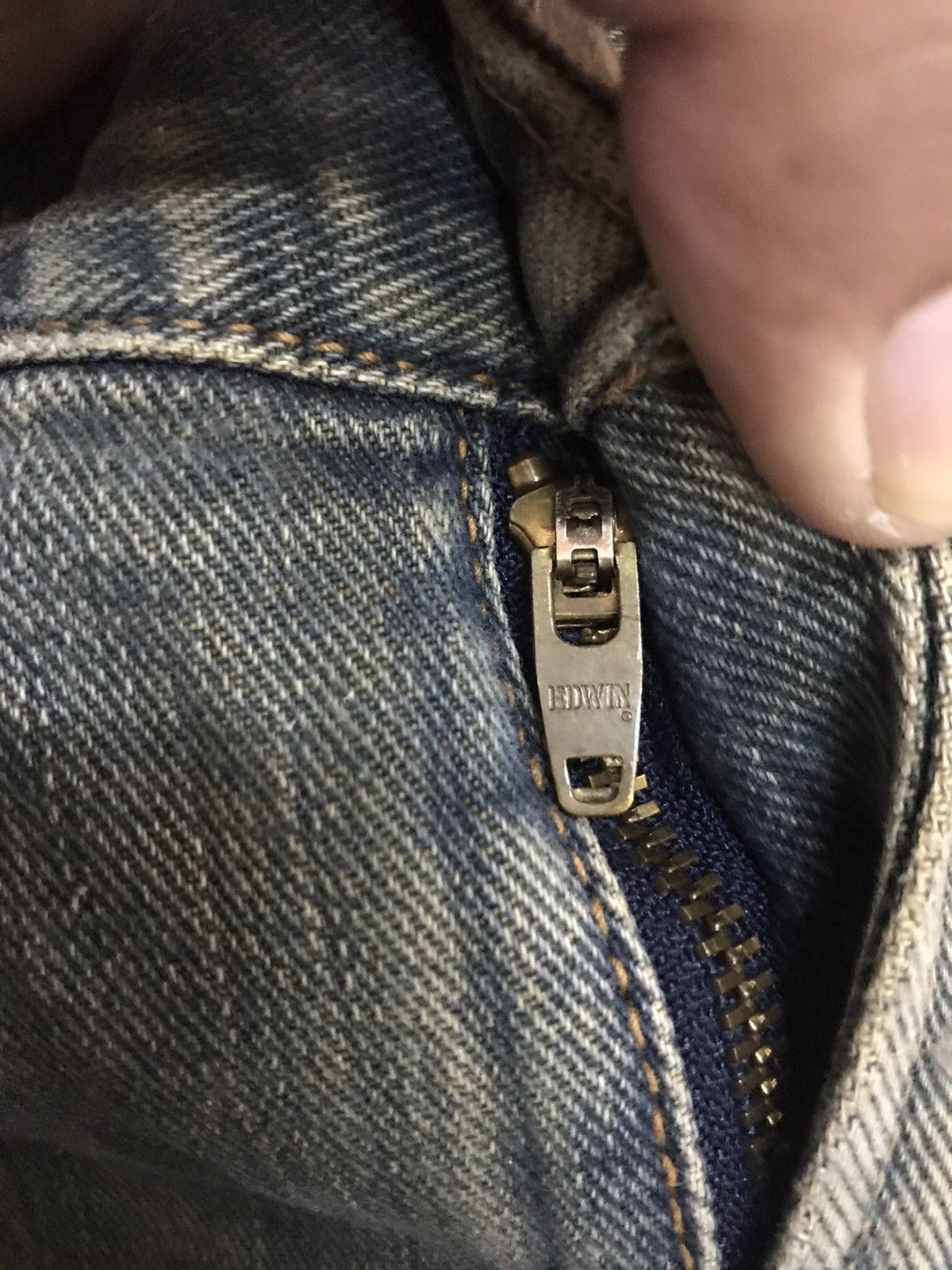 Edwin 💥90s Style Wide💥 Edwin 505z Selvedge Jeans Size US 33 - 8 Thumbnail