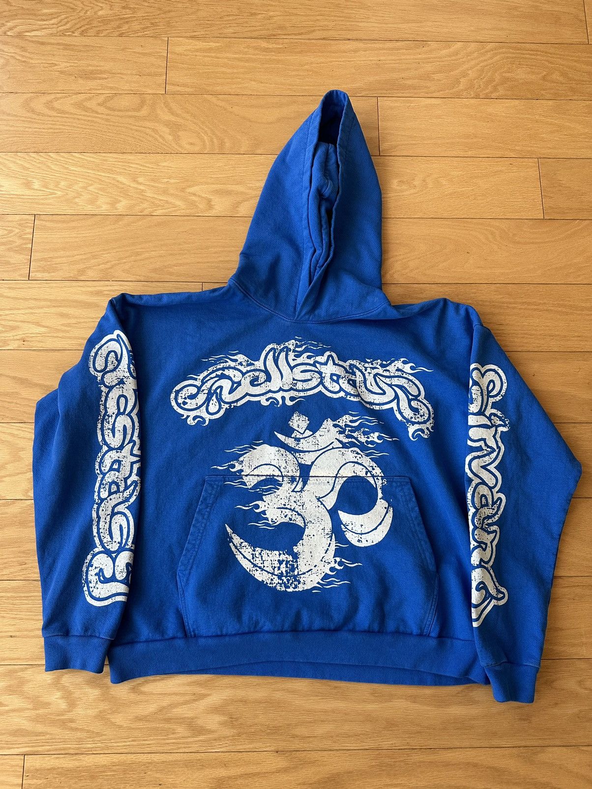 HELLSTAR Hellstar Large Blue Hoodie Capsule 4 | Grailed