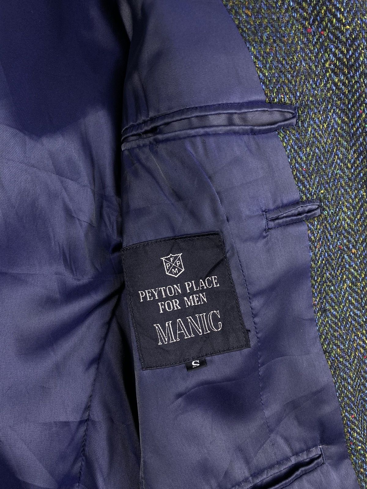 PPFM Peyton Palace For Men PPFM Blazer Wool Coats Tailored Jacket Size US S / EU 44-46 / 1 - 5 Thumbnail