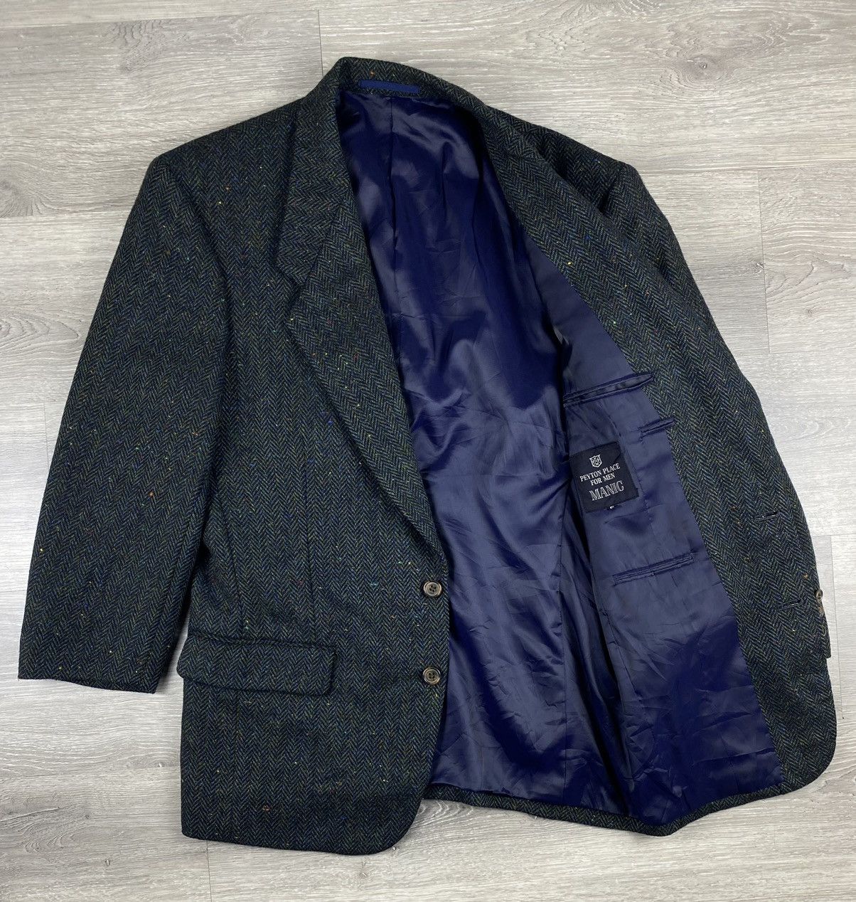 PPFM Peyton Palace For Men PPFM Blazer Wool Coats Tailored Jacket Size US S / EU 44-46 / 1 - 4 Thumbnail