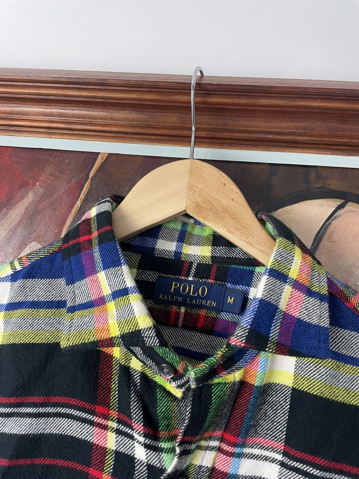 Ralph Lauren Polo Ralph Lauren Flannel Button Shirt Multicolor Checkered Size US M / EU 48-50 / 2 - 4 Thumbnail