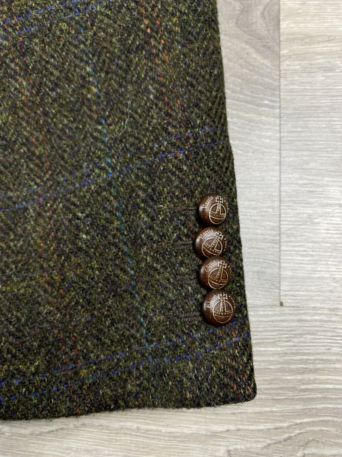 Harris Tweed Vintage Harris Tweed Blazer 100% Pure Wool Coats Jacket Size US L / EU 52-54 / 3 - 11 Thumbnail