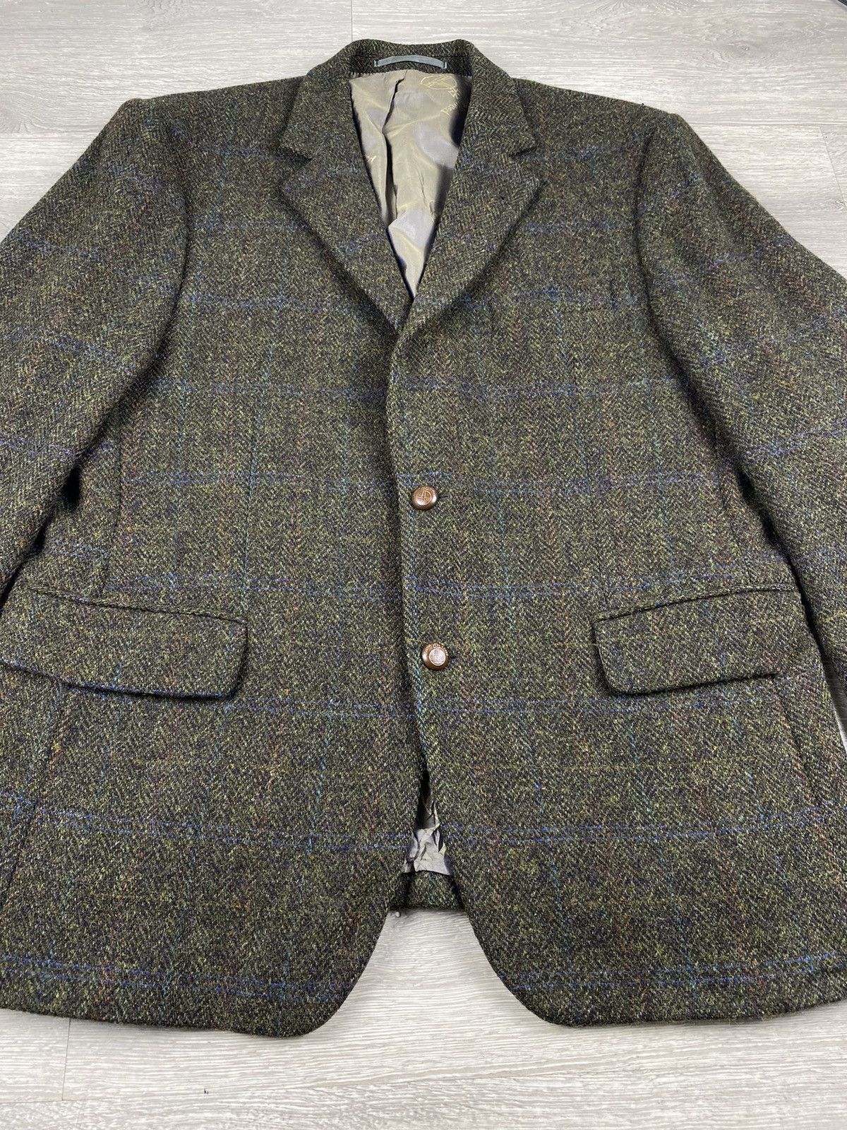 Harris Tweed Vintage Harris Tweed Blazer 100% Pure Wool Coats Jacket Size US L / EU 52-54 / 3 - 4 Thumbnail