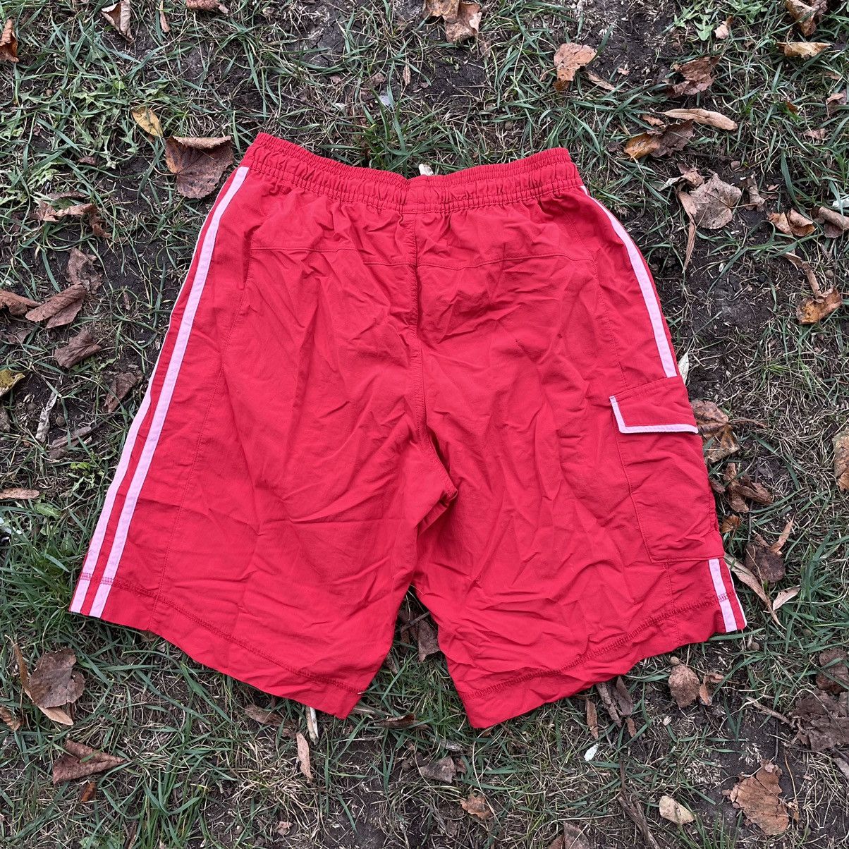 Adidas Vintage 90s Adidas Stripes Logo Shorts Streetwear Size US 30 / EU 46 - 6 Thumbnail