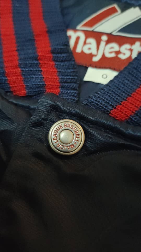 MLB Vintage MLB Cleveland Indians Varsity Jacket Size US XL / EU 56 / 4 - 4 Thumbnail