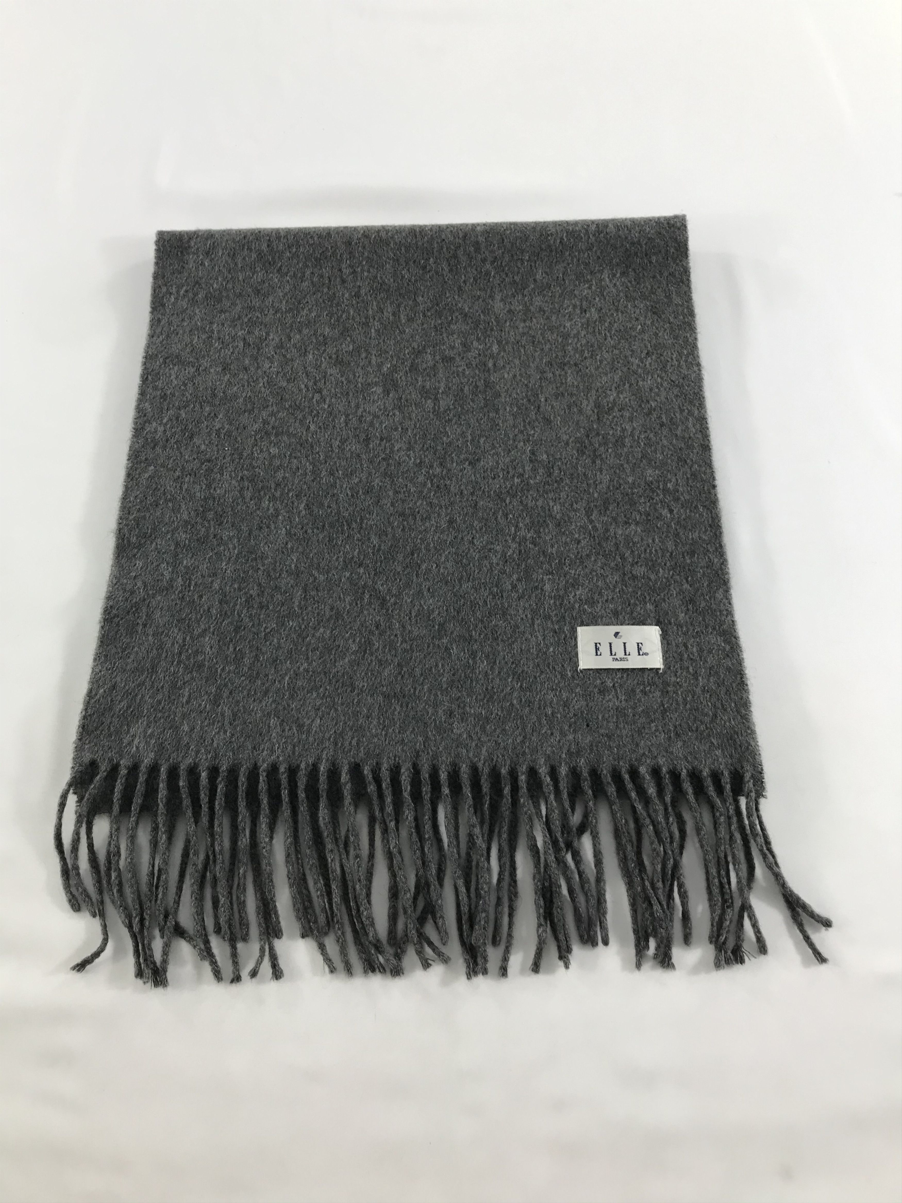 Japanese Brand Elle Scarf Muffler Cashmere Neckwear Neck Warmer V24 Size ONE SIZE - 3 Thumbnail