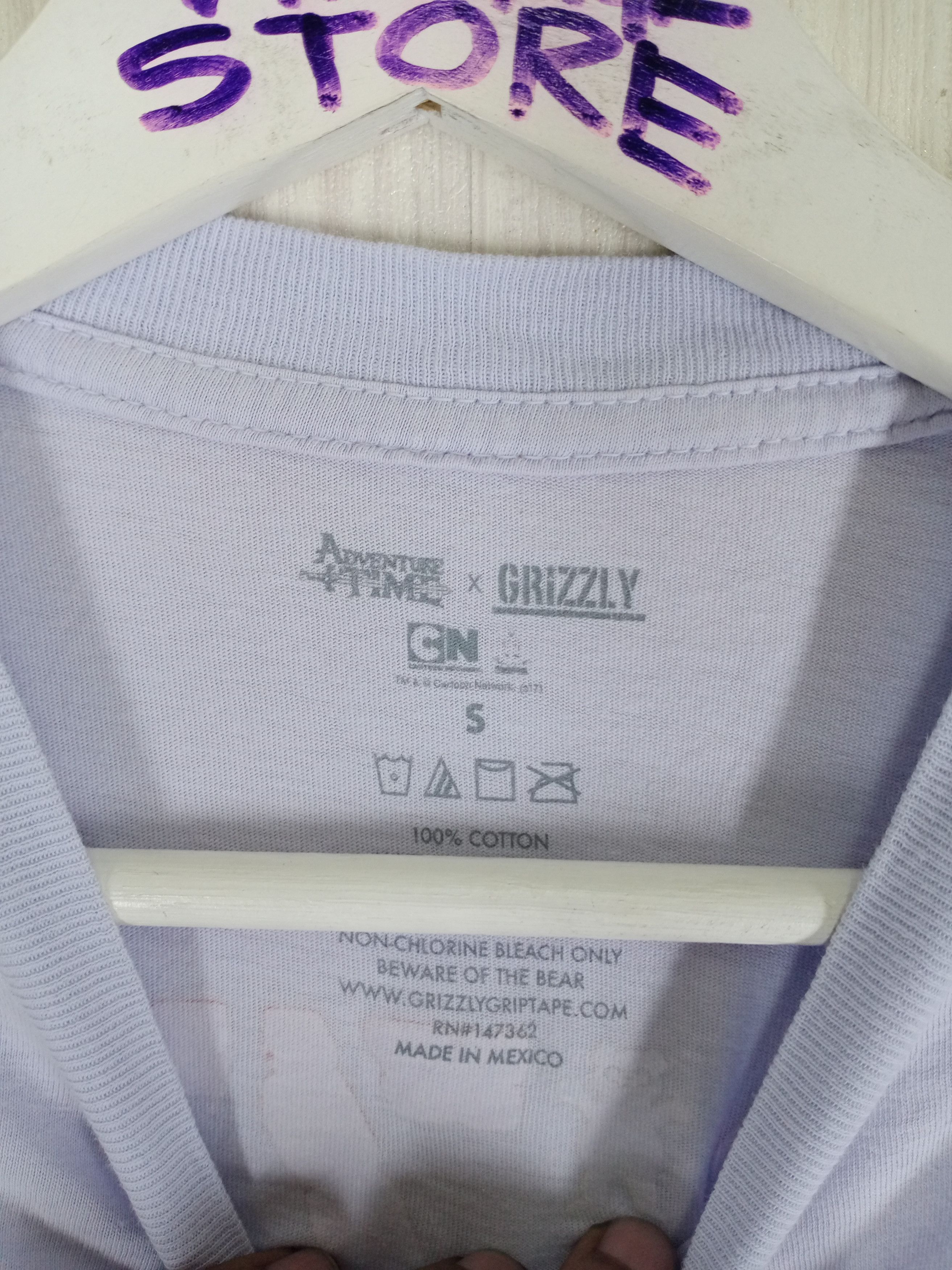 Cartoon Network Vintage Aventure Time X Grizzly tshirt Size US M / EU 48-50 / 2 - 5 Thumbnail