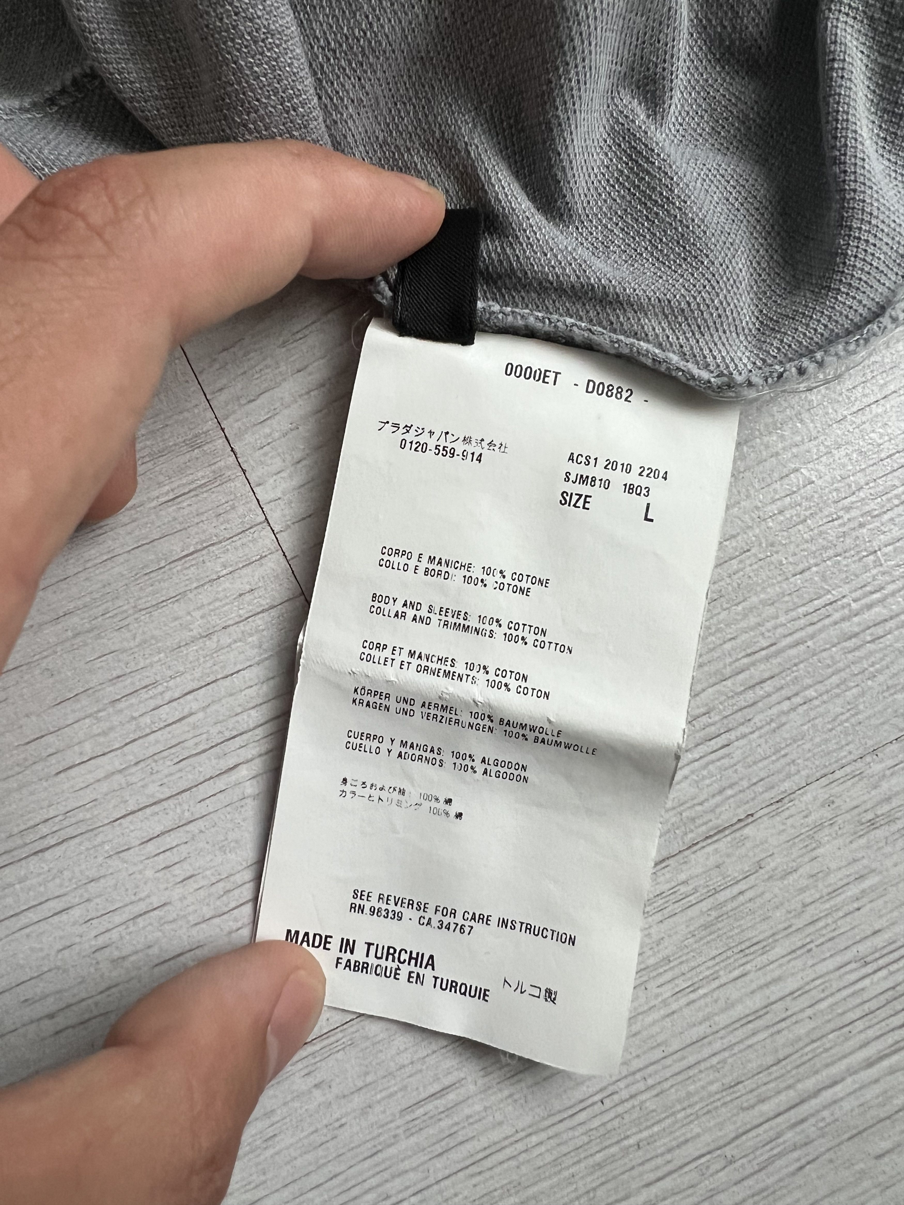 Prada Prada Polo T-Shirt Size US M / EU 48-50 / 2 - 5 Thumbnail