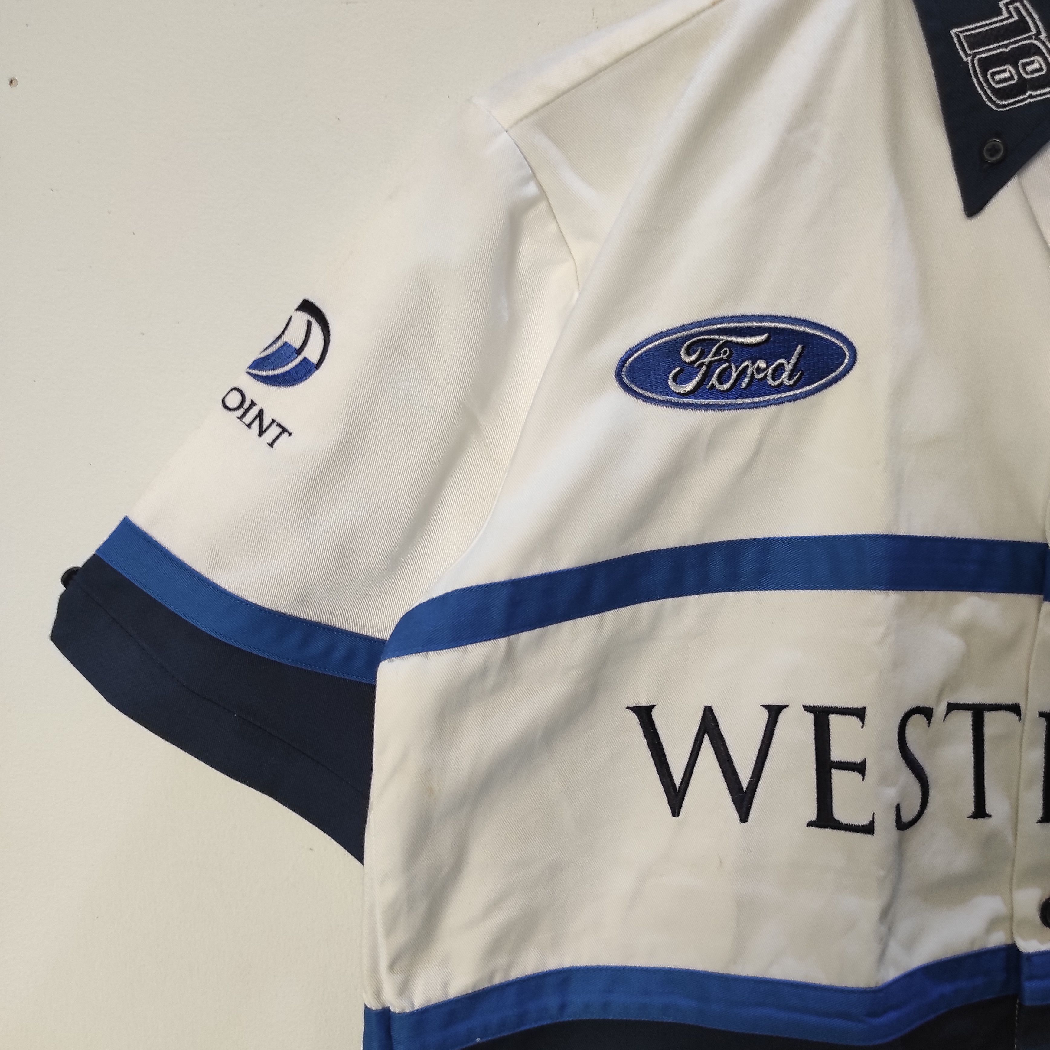 Ford × NASCAR × Sports Specialties V8 Super Cars- Dick Johnson West Point Racing Shirt Size US M / EU 48-50 / 2 - 3 Thumbnail