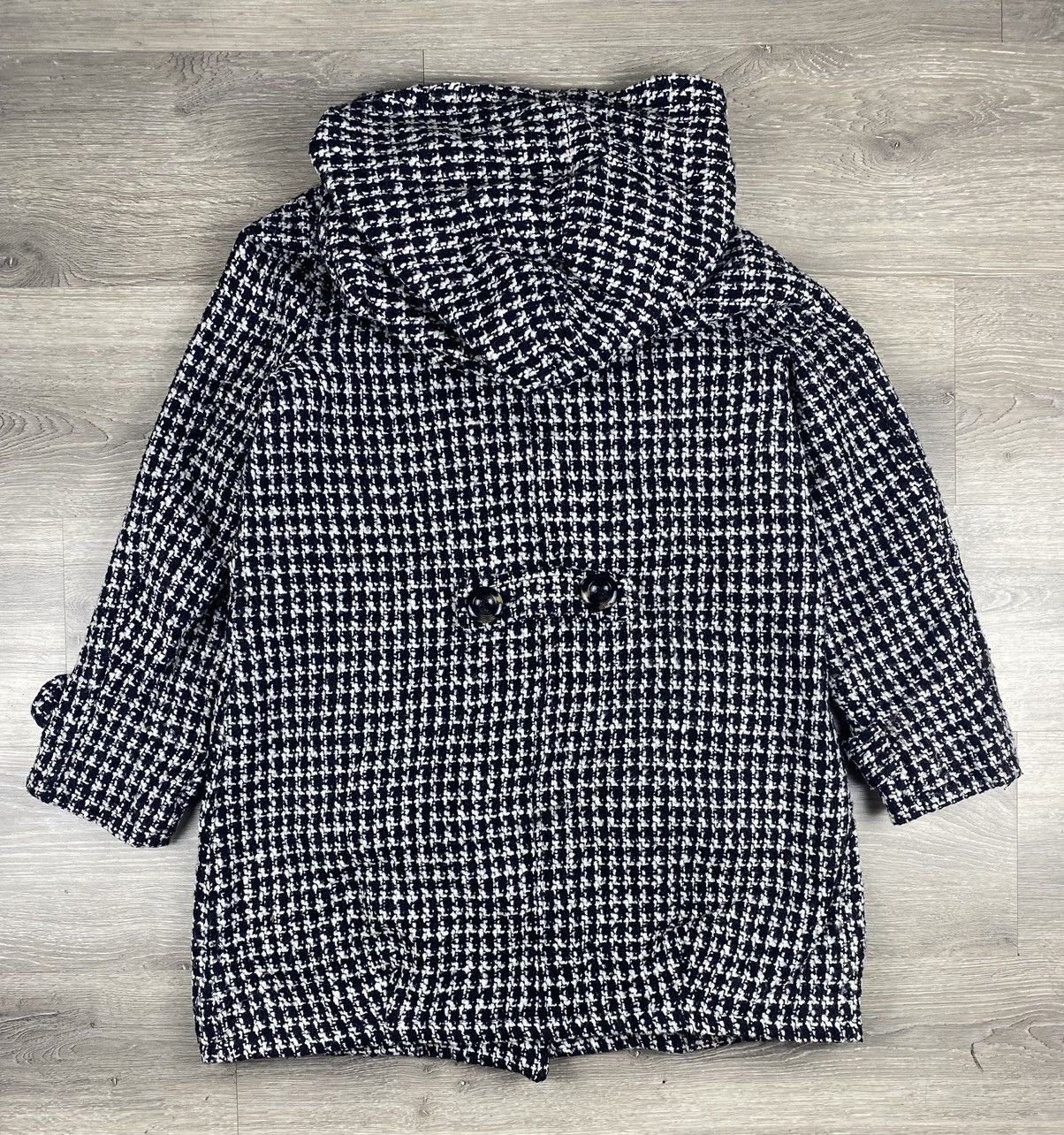 Japanese Brand TK The Shop By Takeo Kikuchi Hoodie Knitted Coats Jacket Size S / US 4 / IT 40 - 7 Thumbnail