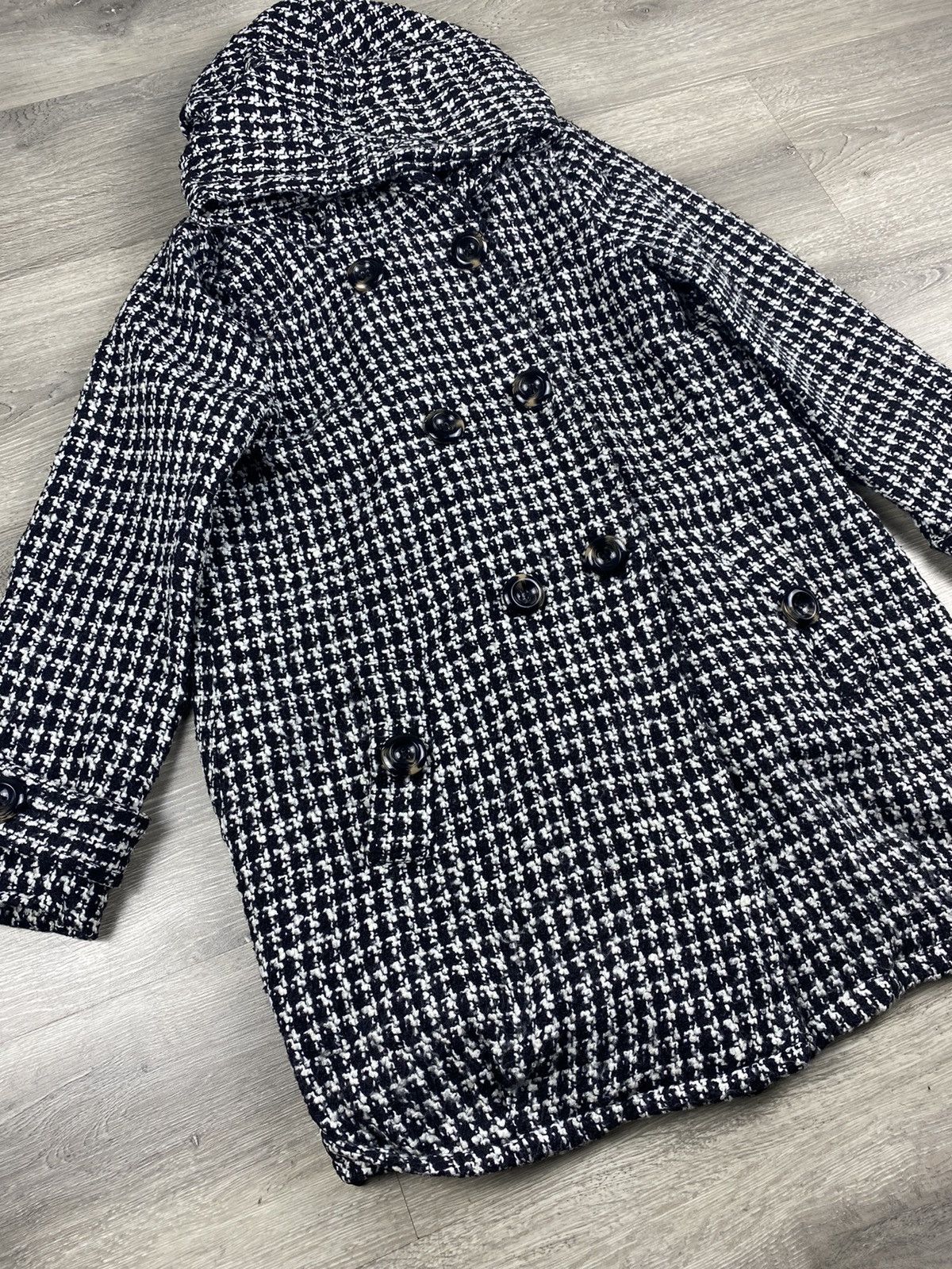 Japanese Brand TK The Shop By Takeo Kikuchi Hoodie Knitted Coats Jacket Size S / US 4 / IT 40 - 2 Thumbnail