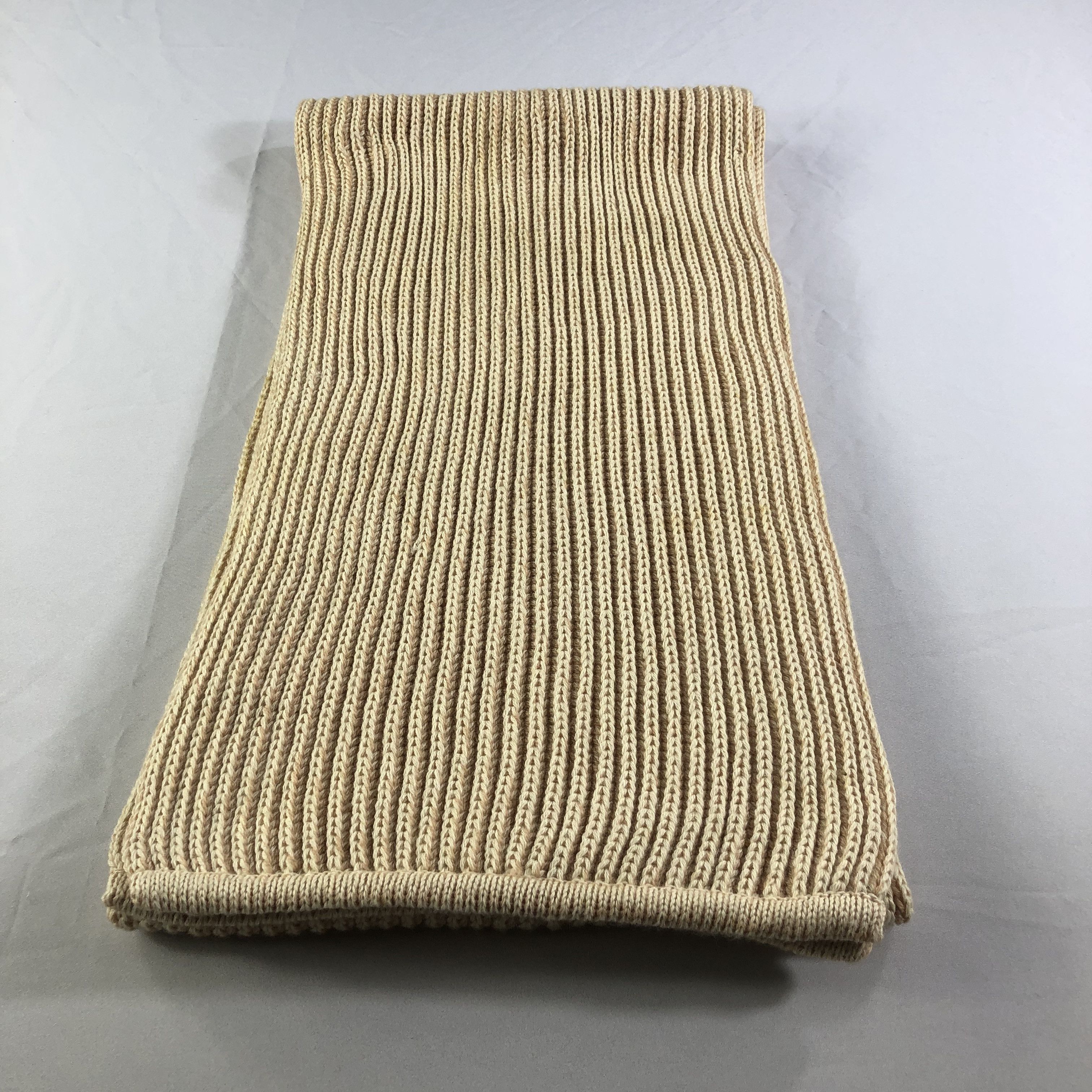Vintage Accento made in Italy Pleated Wool Scarf Muffler V1456 Size ONE SIZE - 2 Thumbnail