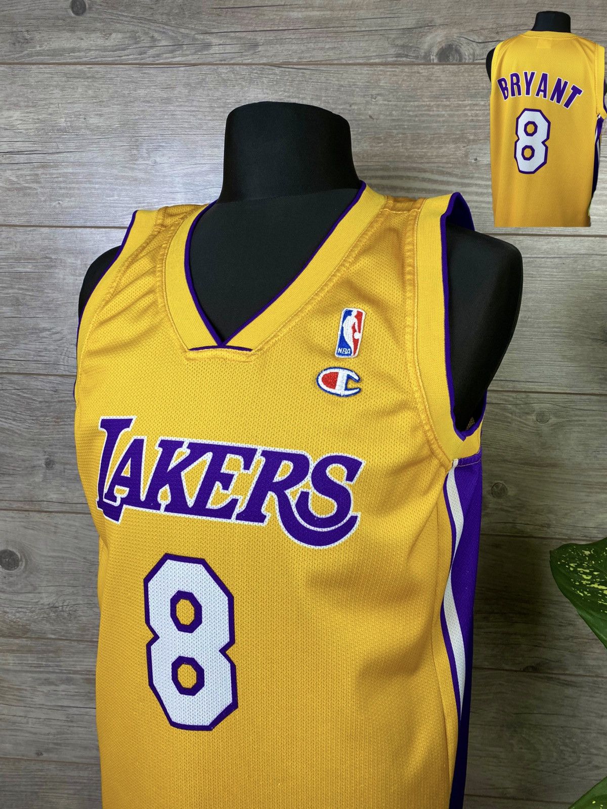 Champion × NBA Champion Kobe Bryant Lakers Basketball Shirt Jersey size XL Size US XL / EU 56 / 4 - 4 Thumbnail