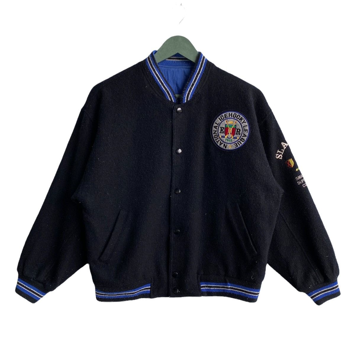Other National Icehockey League Reversible Bomber Jacket Size US M / EU 48-50 / 2 - 7 Thumbnail