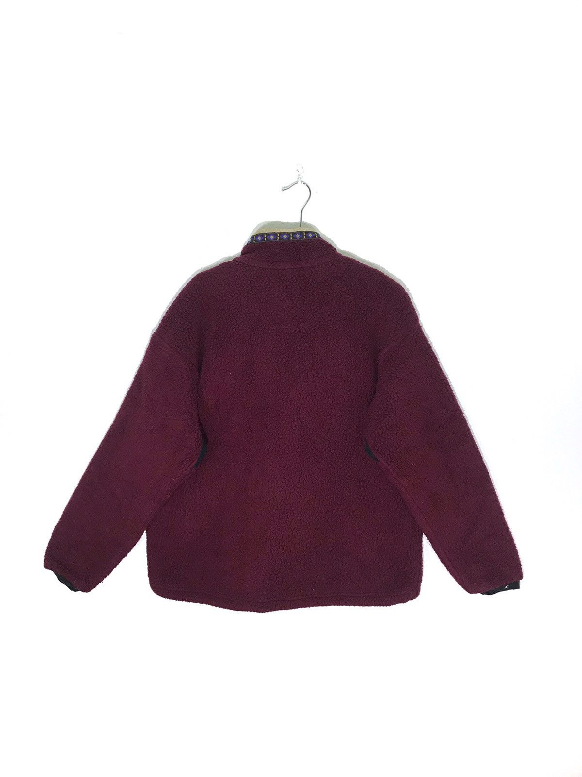 Polartec × Vintage Made In Usa Vintage 90s Zipper Alf Fleece Sweater Size US M / EU 48-50 / 2 - 4 Thumbnail