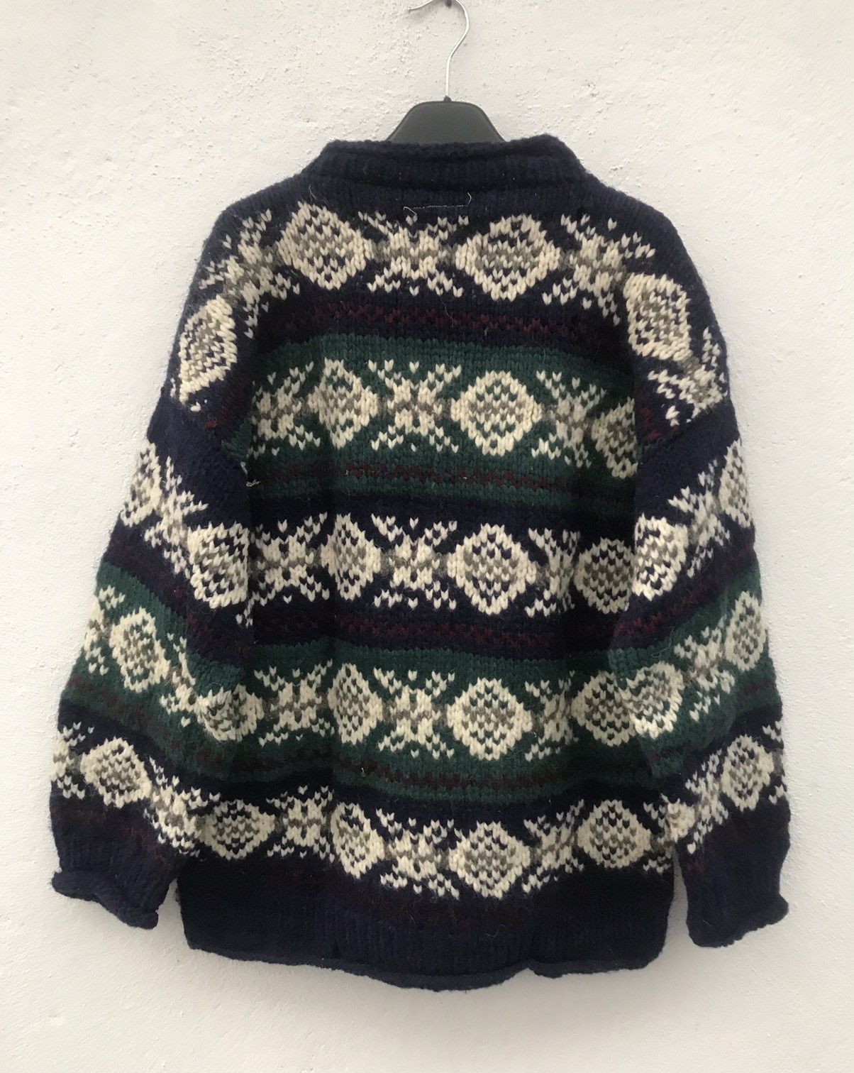 Native × Vintage Vintage Indian Weavings Native Navajo Wool Sweater Size US L / EU 52-54 / 3 - 5 Thumbnail