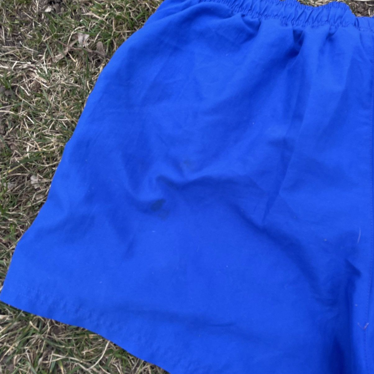 Vintage Vintage Y2K Nike Swoosh Shorts Royal Blue Skate Streetwear 3 Size US 34 / EU 50 - 10 Thumbnail