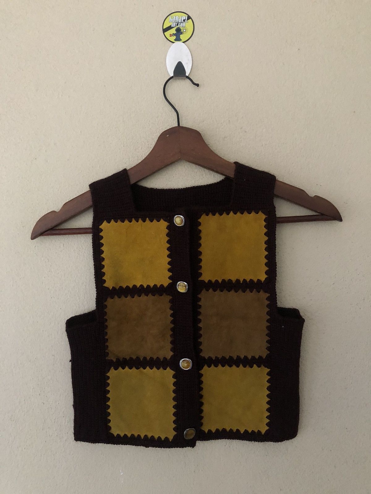 Vintage Vintage Patchwork Vest Size US XS / EU 42 / 0 - 1 Thumbnail