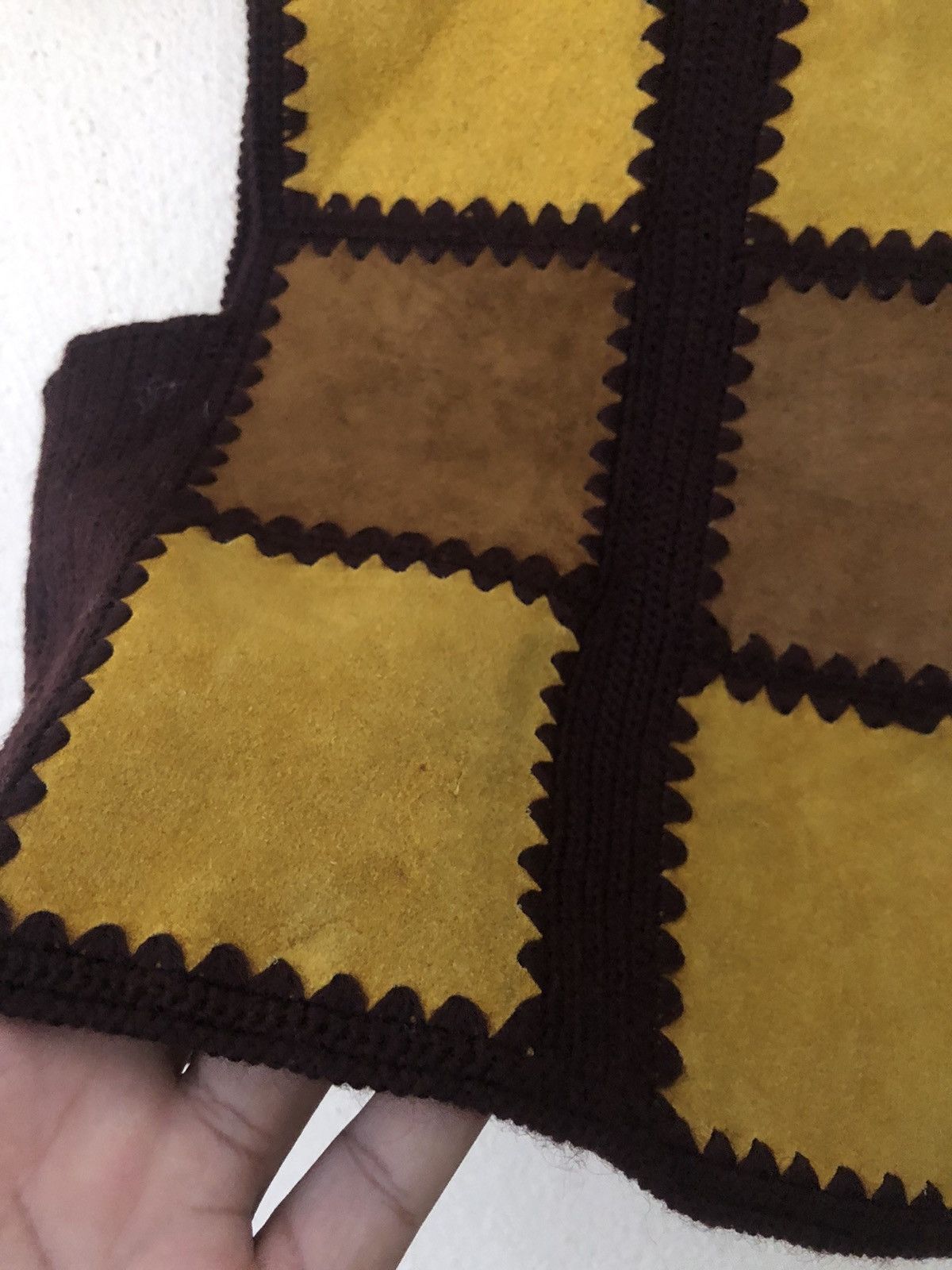 Vintage Vintage Patchwork Vest Size US XS / EU 42 / 0 - 6 Thumbnail
