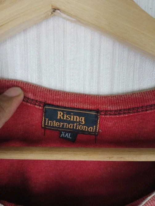 If Six Was Nine Rare Vintage Rising International Pacthwork Sweatshirt Size US M / EU 48-50 / 2 - 5 Thumbnail