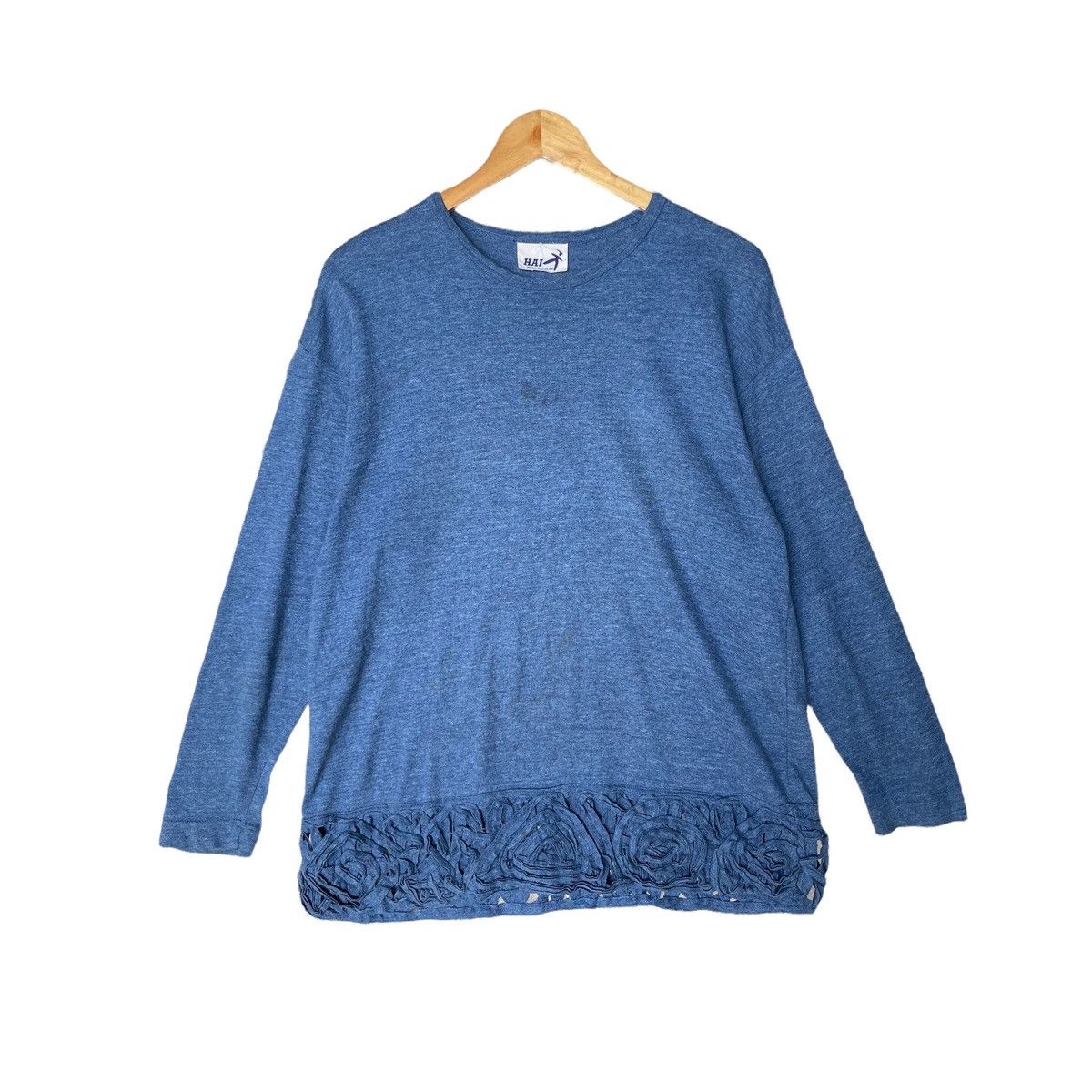 Hai Sporting Gear × Issey Miyake × Yohji Yamamoto Hai Sporting Gear Issey Miyake Knitted Shirt Size US M / EU 48-50 / 2 - 1 Thumbnail