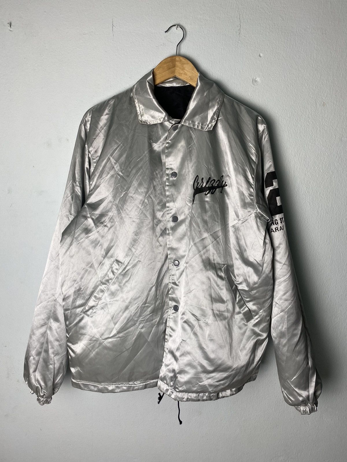 Japanese Brand × Sports Specialties Vintage Grizzly Racing Team Staff Arai Riversible Jacket Size US L / EU 52-54 / 3 - 8 Thumbnail