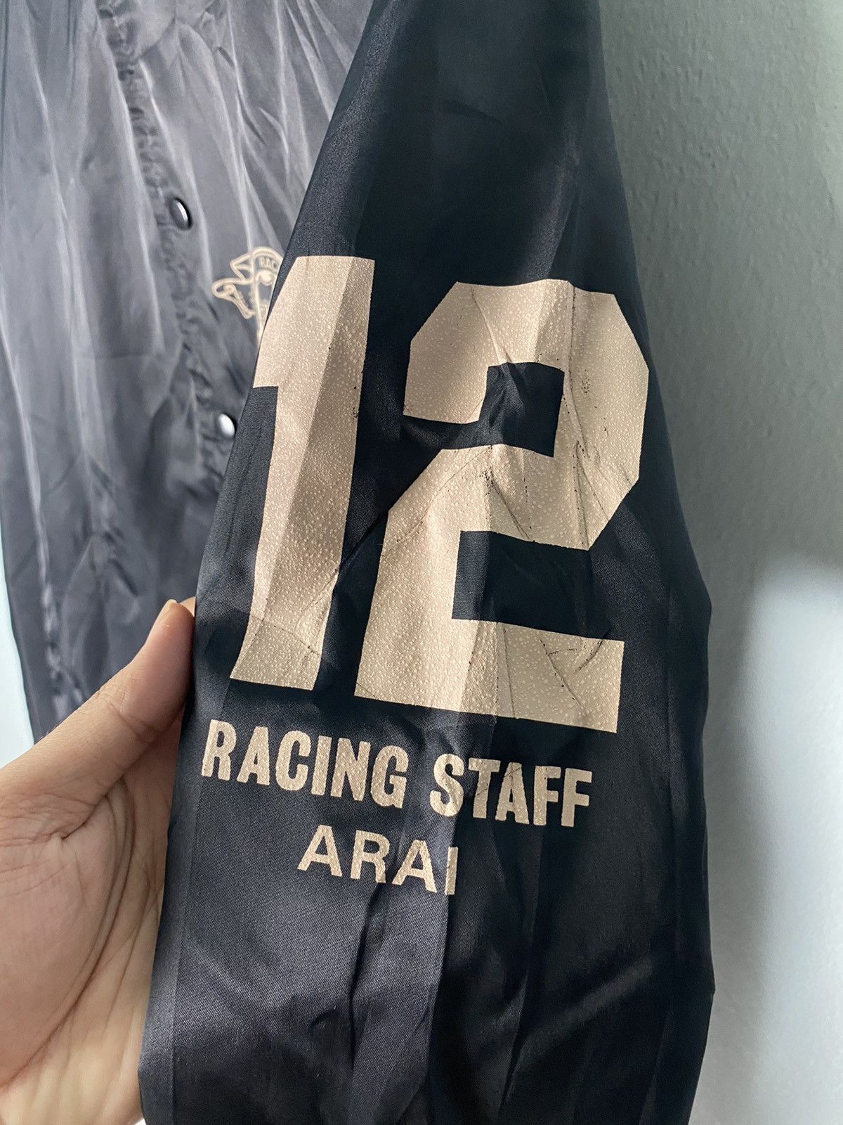 Japanese Brand × Sports Specialties Vintage Grizzly Racing Team Staff Arai Riversible Jacket Size US L / EU 52-54 / 3 - 4 Thumbnail